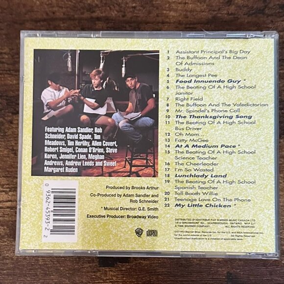 🔥 90s CD Bundle – Scream + Big Shiny Tunes 1–5 + Adam Sandler – 7-Disc Lot - Picture 3 of 14